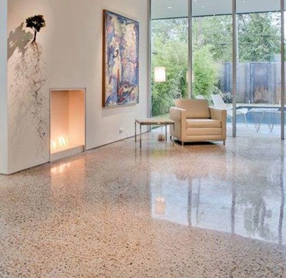 Polished Concrete Floors Residential Melbourne